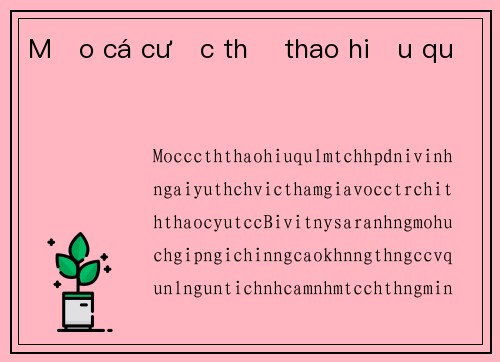 Mẹo cá cược thể thao hiệu quả