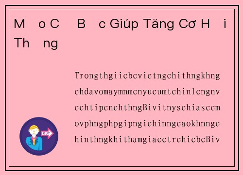 Mẹo Cờ Bạc Giúp Tăng Cơ Hội Thắng