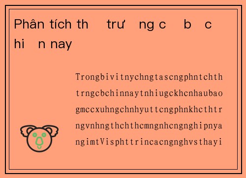 Phân tích thị trường cờ bạc hiện nay